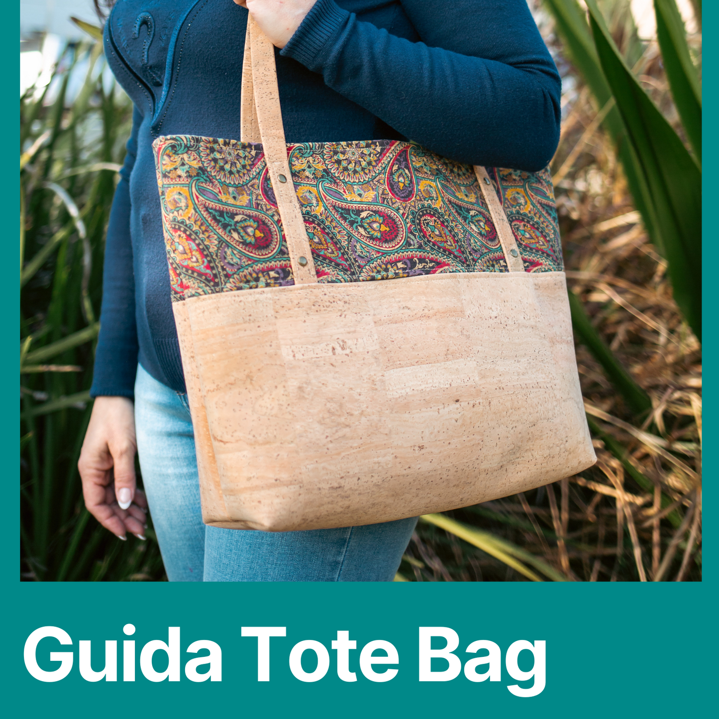 Guida Cork Tote Bag - Majorca