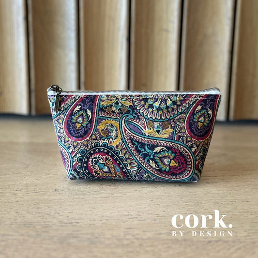 Kelly Makeup Purse - Paisley