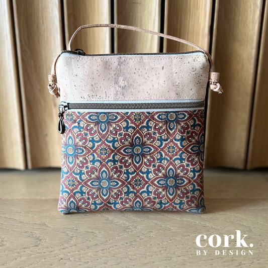 Sabrina Cork Crossbody Bag - Majorca