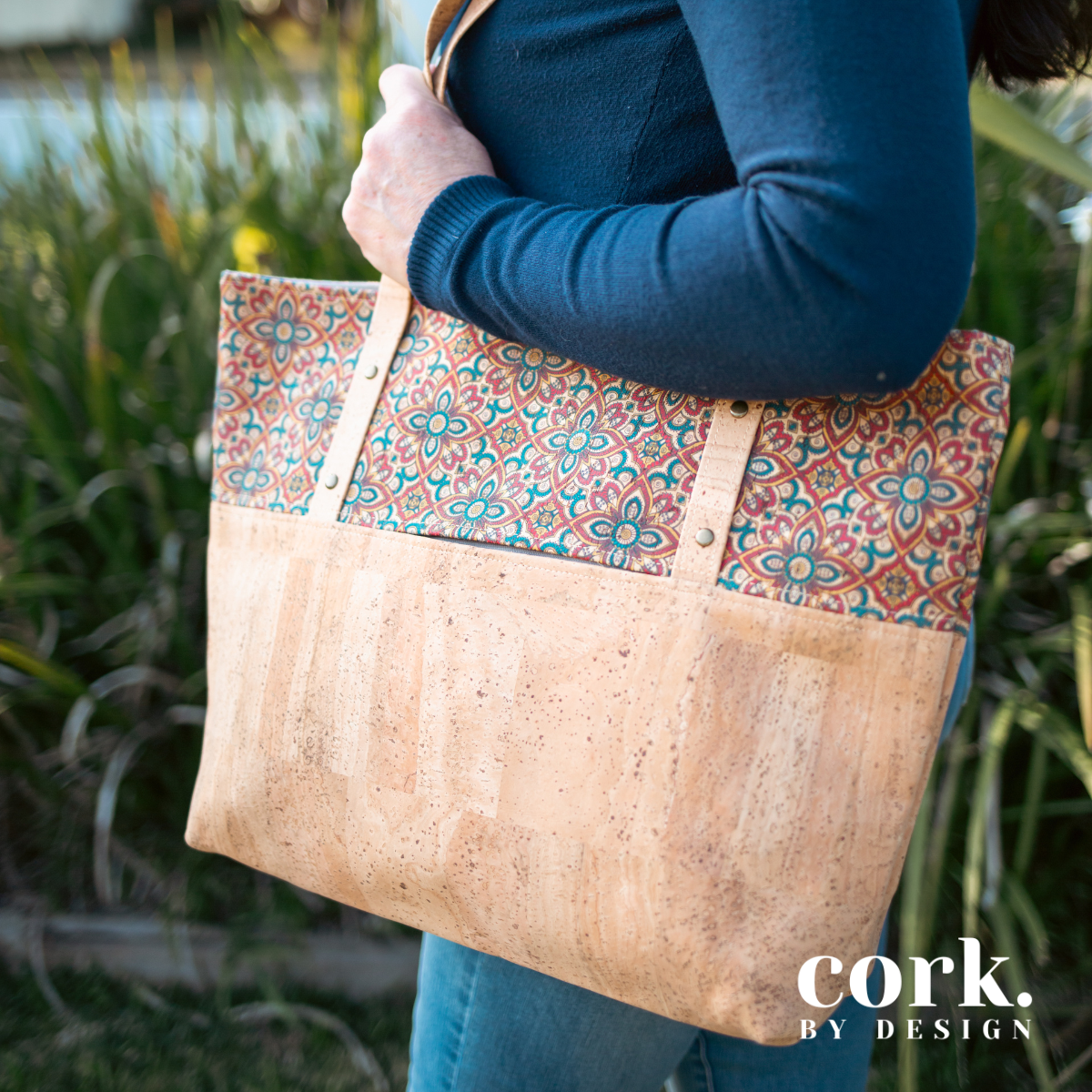 Guida Cork Tote Bag - Majorca